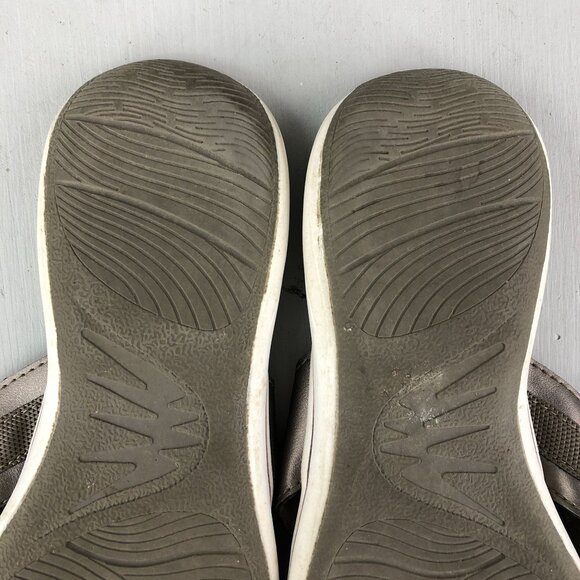 Earth Spirit Women's Size 8 Brown Open Toe Slip On Flip Flops Sandals Toe Post - Picture 9 of 13